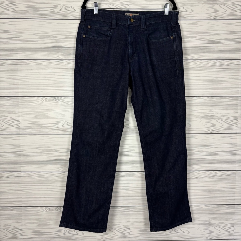 5.11 Tactical Men’s Defender Flex Blue Jeans Size 32X30